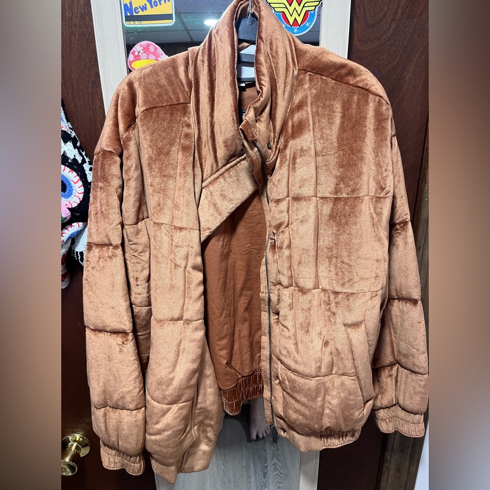 Velvet Bomber Jacket